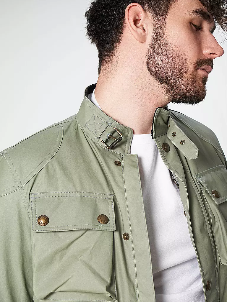Belstaff racemaster jacket green on sale
